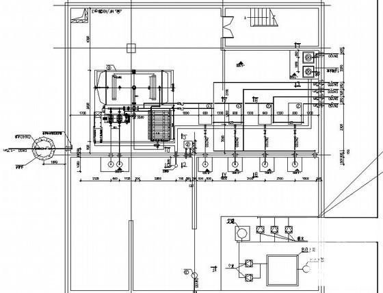 4层大空间办公楼中央空调系统设计CAD图纸 - 3