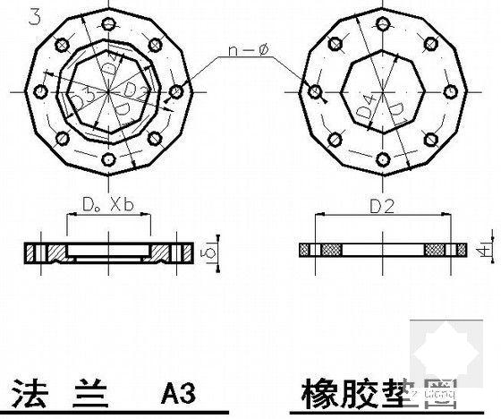 办公楼地下室人防通风设计CAD施工图纸 - 5