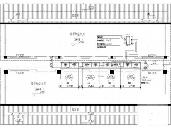 4层行政办公楼空调通风设计CAD施工图纸 - 3