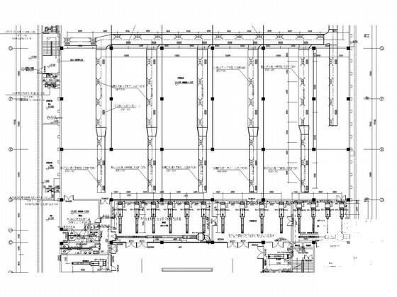 3层办公楼空调通风防排烟系统设计CAD施工图纸 - 1