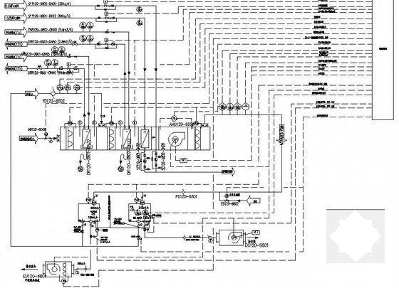 车间厂房暖通空调系统CAD施工图纸（洁净空调） - 5