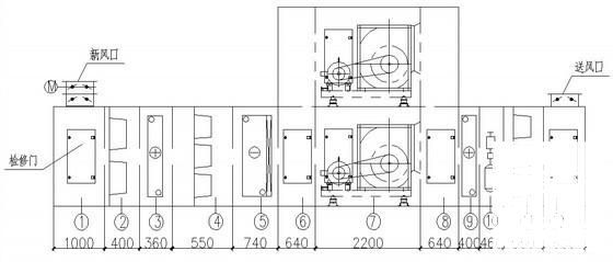 3层研发中心实验楼暖通设计CAD施工图纸（洁净空调） - 3