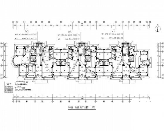 17层钢筋混凝土结构住宅楼强弱电CAD施工图纸（人防）(电气设计说明) - 4
