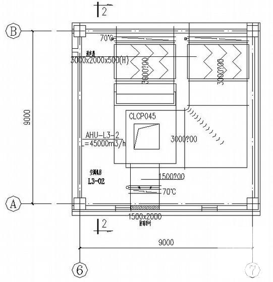 水产冻品配送中心暖通空调CAD施工图纸 - 4