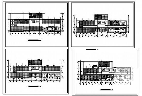 6层办公楼采暖空调设计CAD施工图纸 - 4