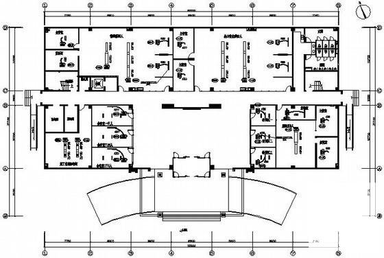 4层办公楼VRV空调系统设计CAD施工图纸 - 1