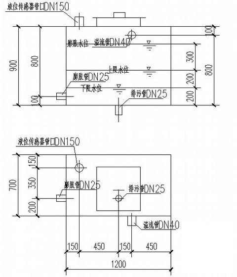 国内学校体育活动中心暖通设计CAD施工图纸（地暖） - 3