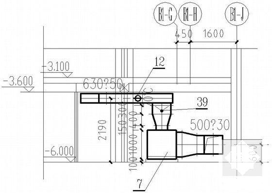 广场商住楼采暖通风设计CAD施工图纸 - 4