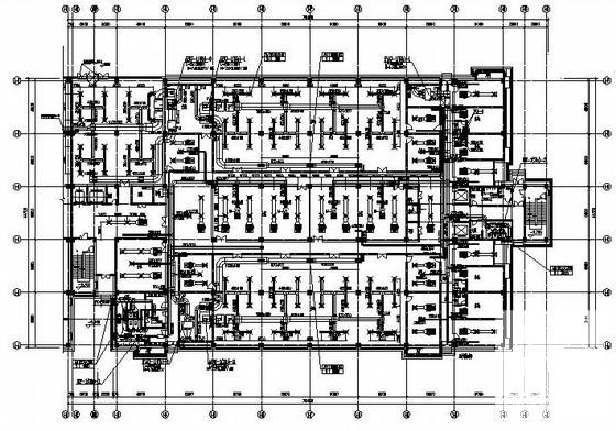 办公楼通信机房空调通风设计CAD施工图纸 - 1