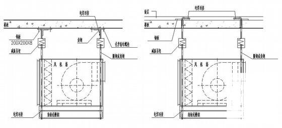 办公楼通信机房空调通风设计CAD施工图纸 - 3