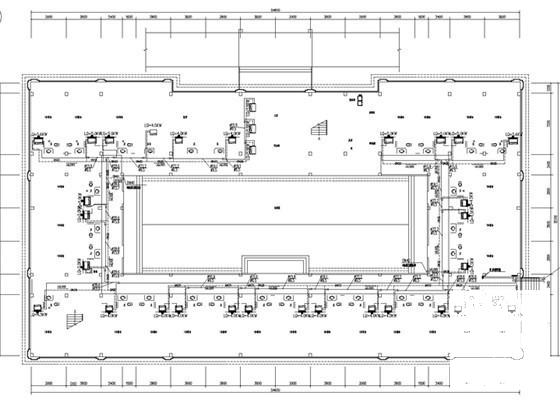 5层办公楼空调通风及防排烟系统设计CAD施工图纸 - 4