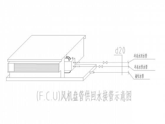 小型医院办公楼中央空调系统竣工图纸(设计施工说明) - 2