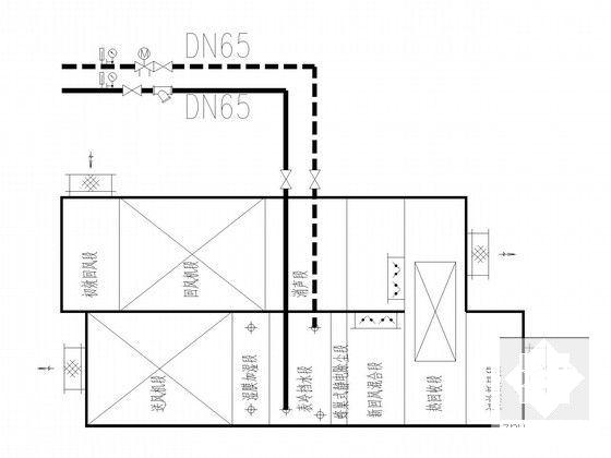5层办公楼空调及通风排烟设计CAD施工图纸（空气源热泵VRF系统） - 5