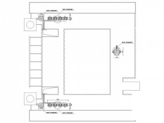 4层行政办公楼空调系统设计CAD施工图纸(室外机) - 3