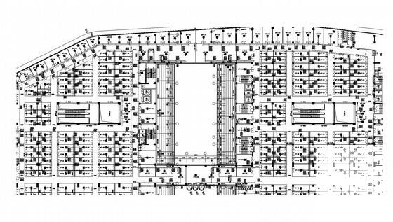 5层小型商业办公楼空调通风系统设计CAD施工图纸 - 2