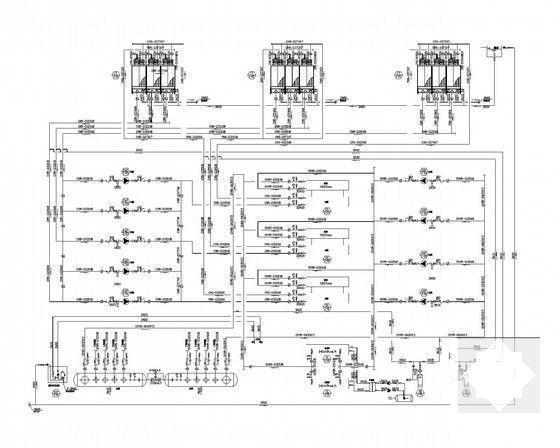 5层小型商业办公楼空调通风系统设计CAD施工图纸 - 5