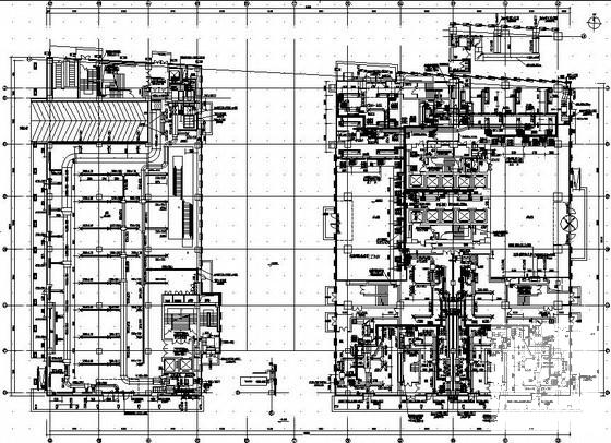 甲级商务办公大厦暖通空调设计CAD施工图纸 - 1