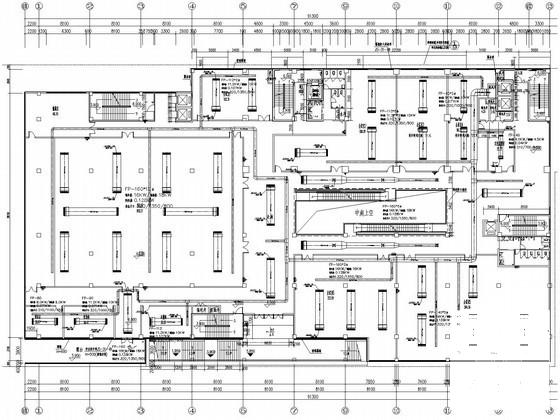 高层办公楼空调新风系统设计CAD施工图纸（计算书全直流变频多联机组） - 2