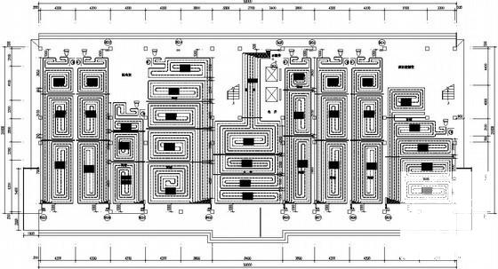 商业综合楼采暖通风设计CAD施工图纸 - 1