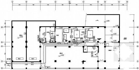 办公综合楼暖通空调设计CAD施工图纸（换热站) - 4