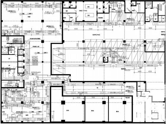 商务办公楼空调通风系统设计CAD施工图纸（蓄冰空调系统） - 1