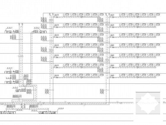 商务办公楼空调通风系统设计CAD施工图纸（蓄冰空调系统） - 4