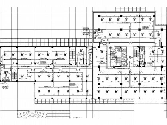 交通信息综合办公楼空调通风及防排烟CAD施工图纸（多联机空调系统） - 2