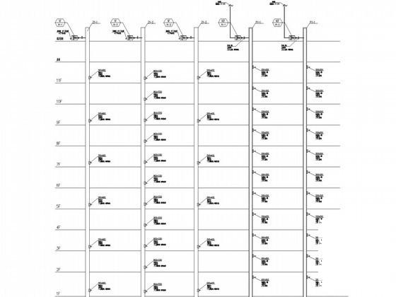 交通信息综合办公楼空调通风及防排烟CAD施工图纸（多联机空调系统） - 3