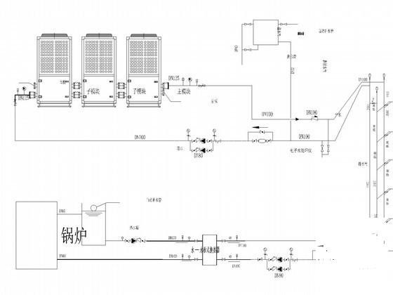 多层行政办公楼空调系统设计CAD施工图纸 - 2