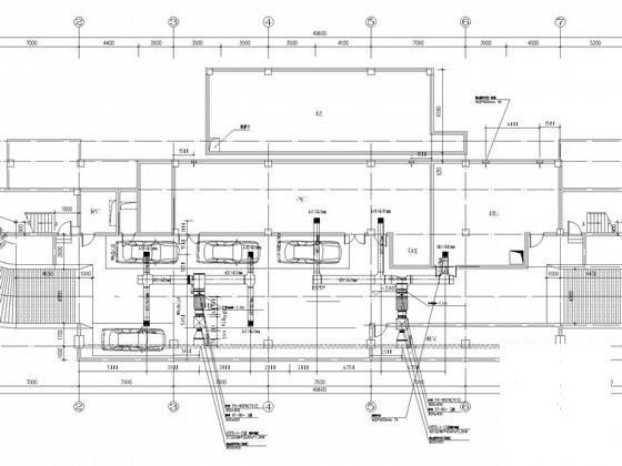 8层商业办公楼空调及通风系统设计CAD施工图纸（VRF空调加新风机组）(公共卫生间) - 1