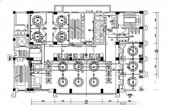 3层酒店装修电气CAD施工图纸（12页图纸）(动力系统) - 4