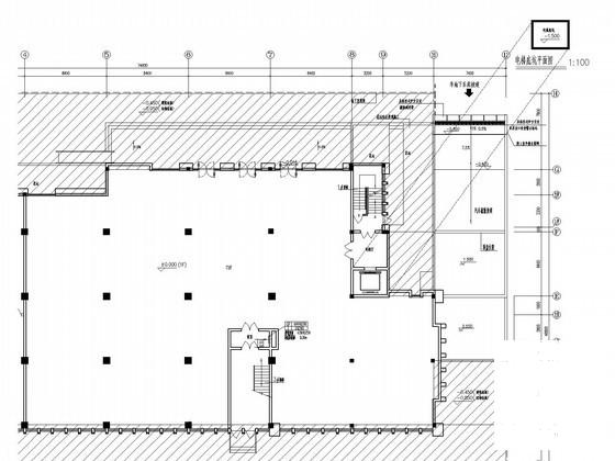 11层行政办公楼防排烟系统设计CAD施工图纸（人防系统） - 4