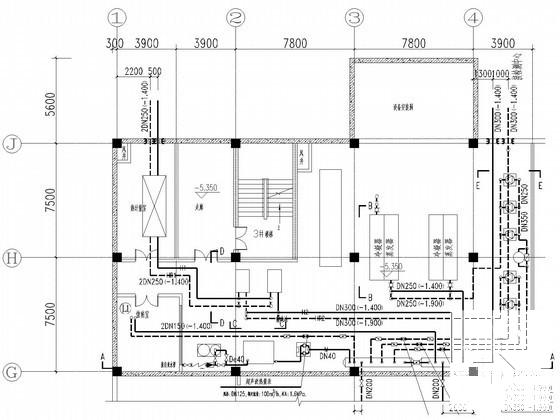 市政工程倒班楼暖通设计CAD施工图纸(节点图多)(系统原理图) - 3