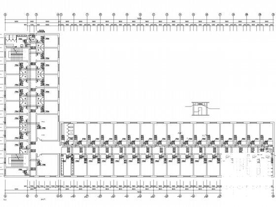 多层行政办公楼空调通风系统设计CAD施工图纸 - 1