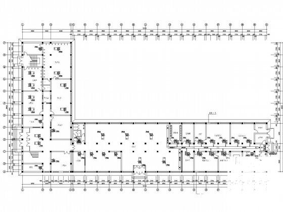 多层行政办公楼空调通风系统设计CAD施工图纸 - 2