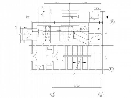 国内建材城暖通空调设计CAD施工图纸(水源热泵) - 2