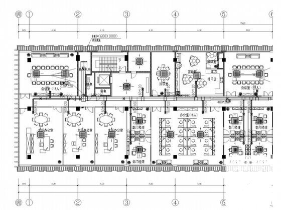 5层科研办公楼空调通风系统设计CAD施工图纸（多联式系统） - 2