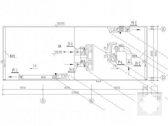 24层科技办公楼空调通风及防排烟系统设计CAD施工图纸（多联机系统） - 4