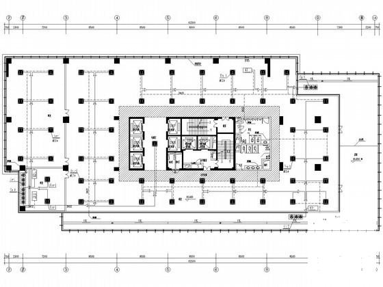 24层科技办公楼空调通风及防排烟系统设计CAD施工图纸（多联机系统） - 5