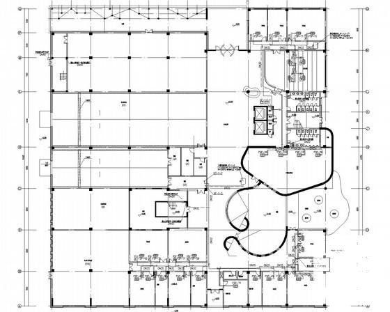 4层实验办公楼空调通风及防排烟系统设计CAD施工图纸（VRF系统） - 2