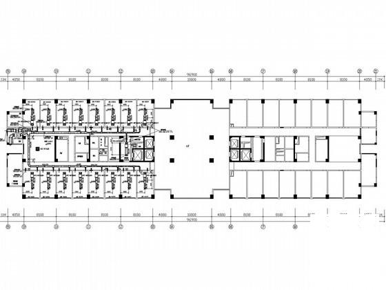 42层办公楼空调通风系统设计CAD施工图纸（多联式空调系统） - 1