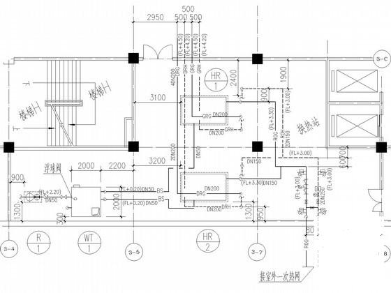 大型商业综合楼暖通空调设计CAD施工图纸 - 3