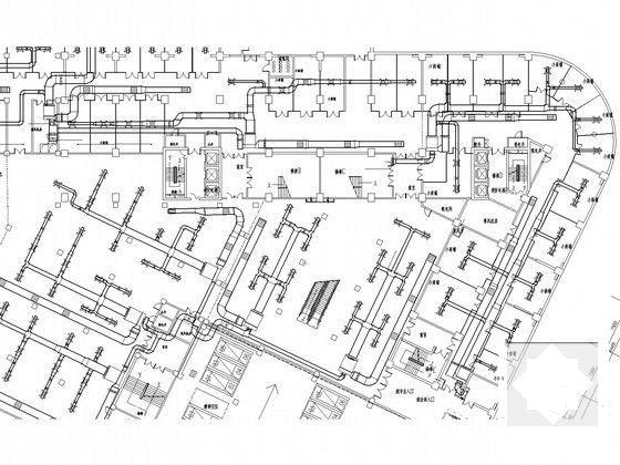 大型商业综合楼暖通空调设计CAD施工图纸 - 5