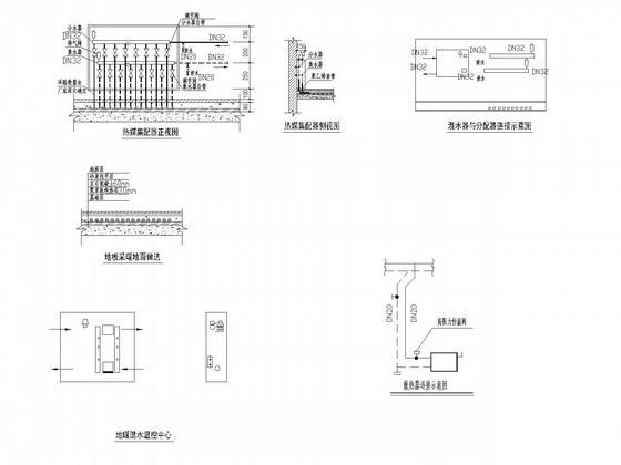 2层办公楼空调通风采暖设计CAD施工图纸 - 3