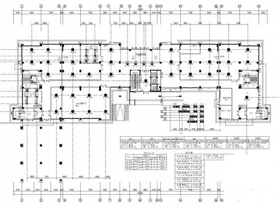 8层高等院校行政办公楼空调通风及防排烟系统设计CAD施工图纸（VRV空调系统） - 1