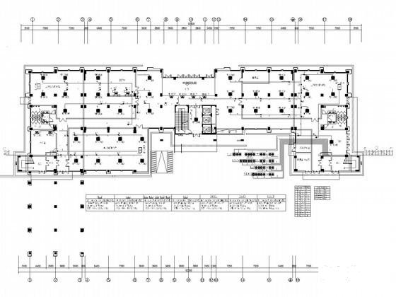 8层高等院校行政办公楼空调通风及防排烟系统设计CAD施工图纸（VRV空调系统） - 3