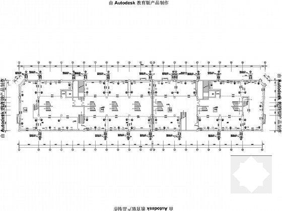 商业步行街采暖通风设计CAD施工图纸 - 4