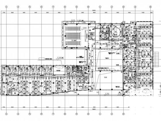 5层办公楼空调通风防排烟系统设计CAD施工图纸（地源热泵系统） - 3