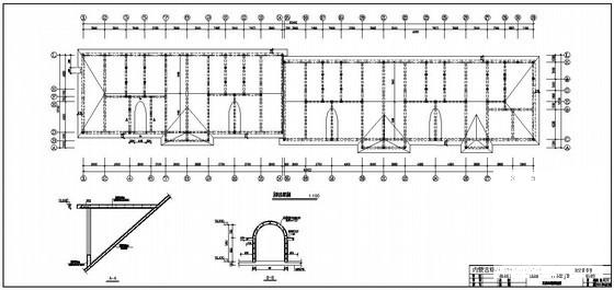 锡林浩特市6层砌体住宅楼结构设计CAD图纸（条形基础） - 3