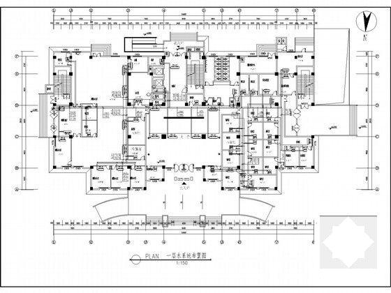多层办公楼集中空调系统设计CAD施工图纸 - 4
